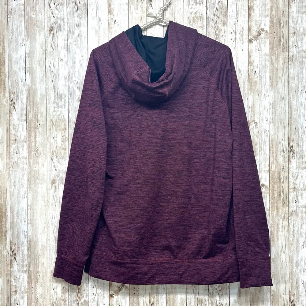 01. Algo Performance Heathered Cranberry Hoodie [… - image 3